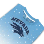 Nevada Wolf Pack Sweater Custom Winter Football Snoopy Blue White Best Selling