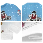 New Mexico State Aggies Sweater Personalized Winter Football Snoopy Blue White Best Selling