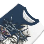 New Orleans Pelicans Sweater Custom Jesus Tear Navy White Best Selling