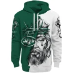 New York Jets Hoodie Personalized Jesus Tear Green Best Selling