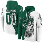 New York Jets Hoodie Personalized Jesus Tear Green Best Selling