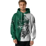 New York Jets Hoodie Personalized Jesus Tear Green Best Selling