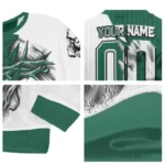 New York Jets Sweater Personalized Jesus Tear Green White Best Selling