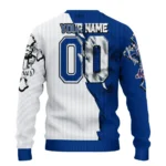 New York Mets Sweater Custom Jesus Tear Blue White Best Selling