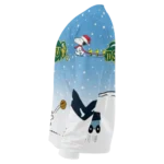 North Dakota State Bison Sweater Personalized Winter Football Snoopy Blue White Best Selling