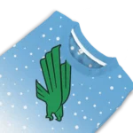 North Texas Mean Green Sweater Personalized Winter Football Snoopy Blue White Best Selling