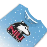 Northern Illinois Huskies Sweater Custom Winter Football Snoopy Blue White Best Selling