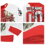 Nottingham Forest Sweater Personalized Jesus Tear Red White Best Selling