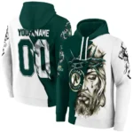 Oakland Athletics Hoodie Personalized Jesus Tear Green Best Selling