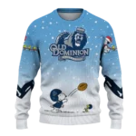 Old Dominion Monarchs Sweater Personalized Winter Football Snoopy Blue White Best Selling