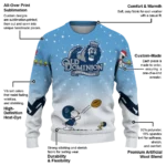 Old Dominion Monarchs Sweater Personalized Winter Football Snoopy Blue White Best Selling