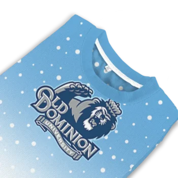 Old Dominion Monarchs Sweater Personalized Winter Football Snoopy Blue White Top Rated