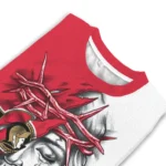 Ottawa Senators Sweater Custom Jesus Tear Red White Best Selling