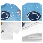 Penn State Nittany Lions Sweater Customized Winter Football Snoopy Blue White Best Selling