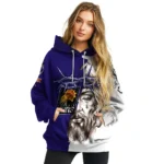 Phoenix Suns Hoodie Personalized Jesus Tear Purple Best Selling