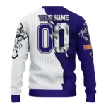 Phoenix Suns Sweater Personalized Jesus Tear Purple White Best Selling