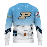 Purdue Boilermakers Sweater Personalized Winter Football Snoopy Blue White Best Selling