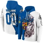 Real Madrid Hoodie Personalized Jesus Tear Yellow Best Selling