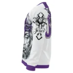Sacramento Kings Sweater Custom Jesus Tear Purple White Best Selling