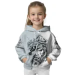 San Antonio Spurs Hoodie Customized Jesus Tear Silver Best Selling