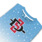 San Diego State Aztecs Sweater Custom Winter Football Snoopy Blue White Best Selling