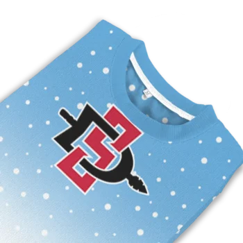 San Diego State Aztecs Sweater Custom Winter Football Snoopy Blue White Top Rated