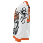 San Francisco Giants Sweater Custom Jesus Tear Orange White Best Selling