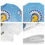 San Jose State Spartans Sweater Personalized Winter Football Snoopy Blue White Best Selling