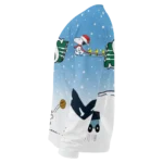 Saskatchewan Roughriders Sweater Customized Winter Football Snoopy Blue White Best Selling