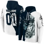 Seattle Kraken Hoodie Customized Jesus Tear Blue Best Selling