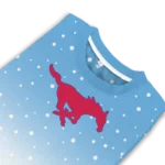 Smu Mustangs Sweater Personalized Winter Football Snoopy Blue White Best Selling
