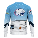 South Alabama Jaguars Sweater Customized Winter Football Snoopy Blue White Best Selling