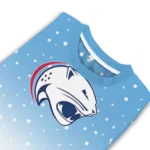 South Alabama Jaguars Sweater Customized Winter Football Snoopy Blue White Best Selling