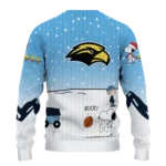 Southern Miss Golden Eagles Sweater Custom Winter Football Snoopy Blue White Best Selling