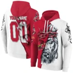 St Louis Cardinals Hoodie Personalized Jesus Tear Red Best Selling