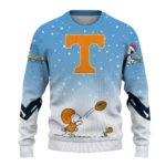 Tennessee Volunteers Sweater Customized Winter Football Snoopy Blue White Best Selling