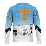 Tennessee Volunteers Sweater Customized Winter Football Snoopy Blue White Best Selling