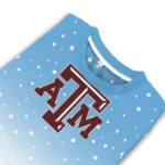 Texas Am Aggies Sweater Personalized Winter Football Snoopy Blue White Best Selling