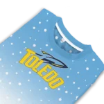 Toledo Rockets Sweater Personalized Winter Football Snoopy Blue White Best Selling