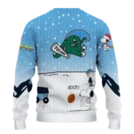 Tulane Green Wave Sweater Custom Winter Football Snoopy Blue White Best Selling