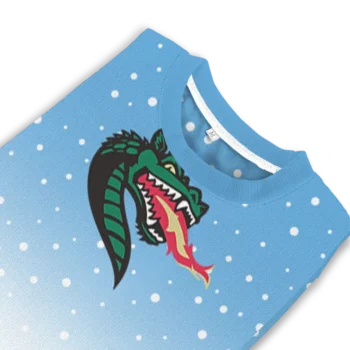 Uab Blazers Sweater Customized Winter Football Snoopy Blue White Top Rated