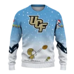 Ucf Knights Sweater Personalized Winter Football Snoopy Blue White Best Selling