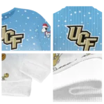 Ucf Knights Sweater Personalized Winter Football Snoopy Blue White Best Selling