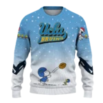Ucla Bruins Sweater Custom Winter Football Snoopy Blue White Best Selling