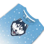 Uconn Huskies Sweater Personalized Winter Football Snoopy Blue White Best Selling