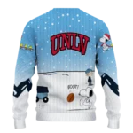 Unlv Rebels Sweater Customized Winter Football Snoopy Blue White Best Selling