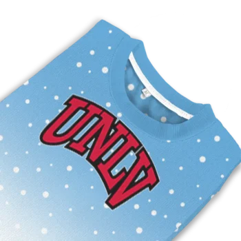 Unlv Rebels Sweater Customized Winter Football Snoopy Blue White Top Rated