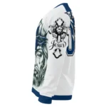 Utah Jazz Sweater Custom Jesus Tear Navy White Best Selling
