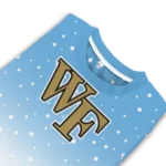 Wake Forest Demon Deacons Sweater Customized Winter Football Snoopy Blue White Best Selling