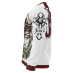 Washington Commanders Sweater Custom Jesus Tear Burgundy White Best Selling